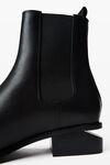 Alexander Wang black kane 35mm ankle boot in leather