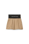 Alexander Wang chino safari short in cotton tailoring