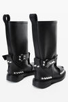 Alexander Wang black dixon schnallenstiefel aus leder