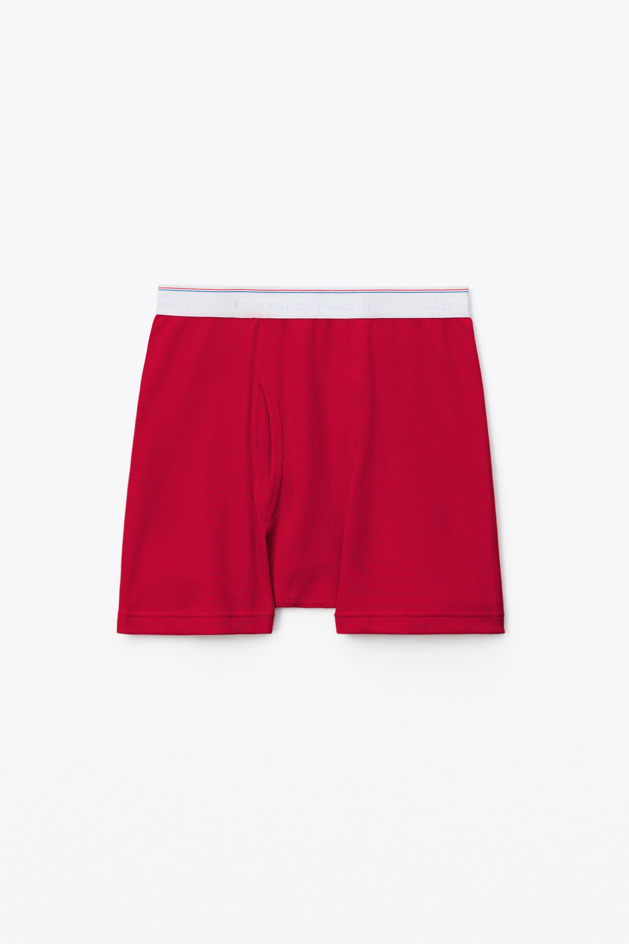 Boxer Brief in Ribbed Jersey in BARBERRY | alexanderwang®