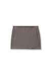 Alexander Wang washed granite acid wash miniskirt in classic cotton terry