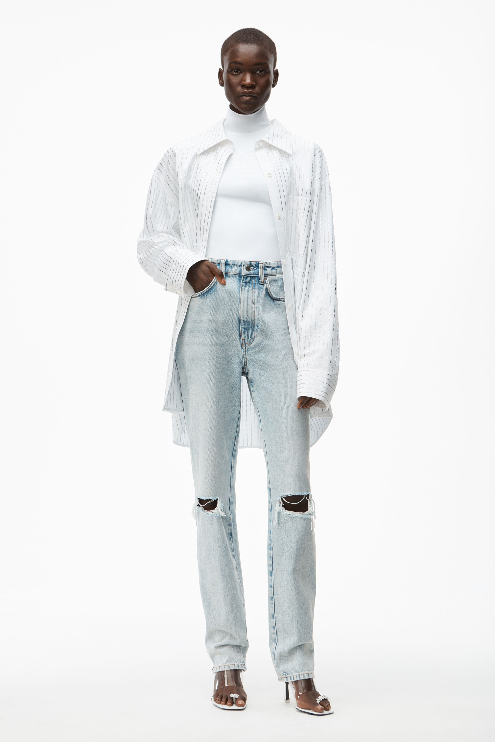 alexander wang cult flip jeans