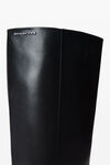 Diablo Tall Boot with Open Back in Leather
